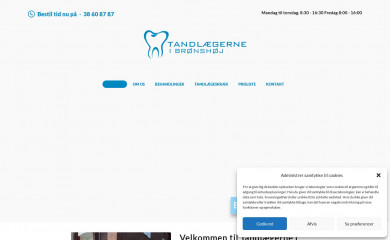 broenshoejtand.dk screenshot