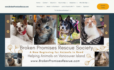 brokenpromisesrescue.com screenshot