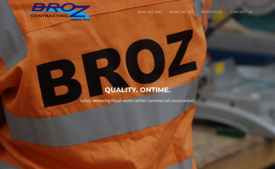broz.com.au screenshot