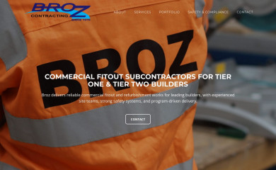 broz.com.au screenshot