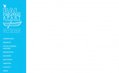 brugesartinstitute.org screenshot