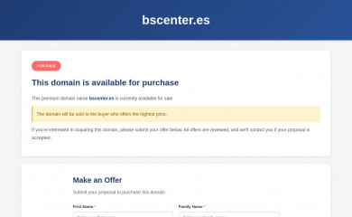 bscenter.es screenshot