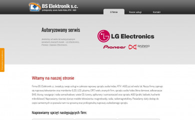 bselektronik.krakow.pl screenshot