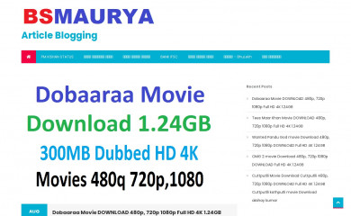 bsmaurya.com screenshot