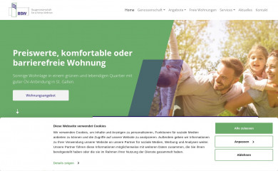 bsw-sg.ch screenshot