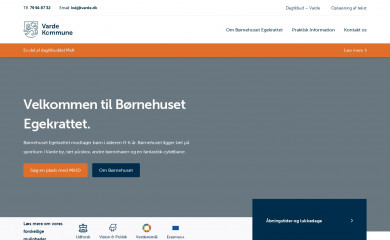 børnehuset-egekrattet.dk screenshot