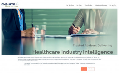 c-suiteresources.com screenshot