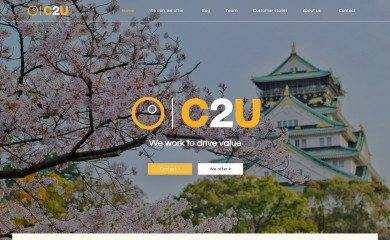 c2ugroup.se screenshot