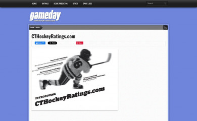 cthockeyratings.com screenshot