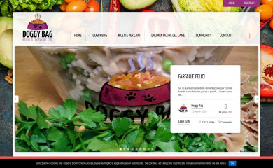 cucinapercani.it screenshot