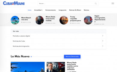 cubaenmiami.com screenshot