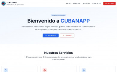 cubanapp.info screenshot