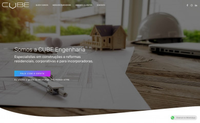 cubeengenharia.com.br screenshot