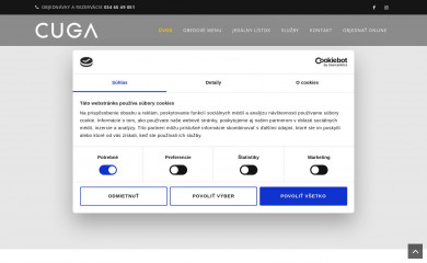 cuga.sk screenshot