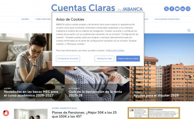 cuentasclaras.es screenshot