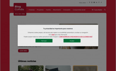cuentoconcofidis.com screenshot