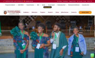 cuea.edu screenshot