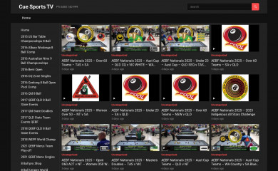 cuesports.tv screenshot