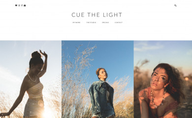 cuethelight.com screenshot