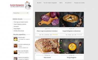 cuisine-companion.fr screenshot