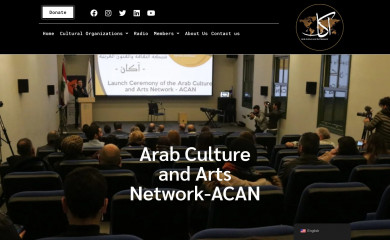 cultureartsnetwork.com screenshot