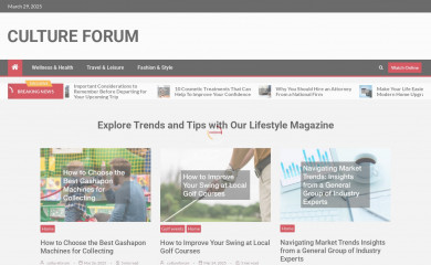 cultureforum.net screenshot