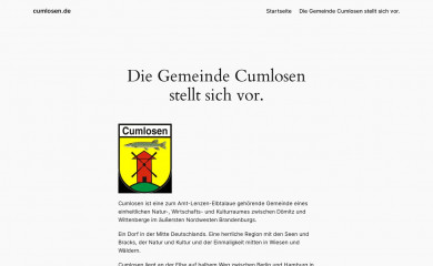 cumlosen.de screenshot