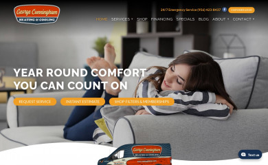 cunninghamac.com screenshot