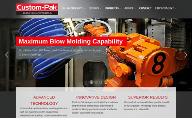 custom-pak.com screenshot