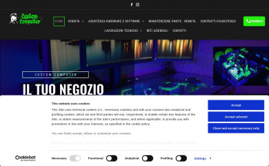 customcomputer.it screenshot