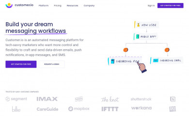 customer.io screenshot