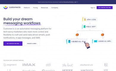 customeriomail.com screenshot
