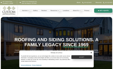 custominstallations.com screenshot
