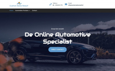customsalesresult.nl screenshot