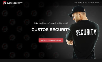 custossecurity.sk screenshot