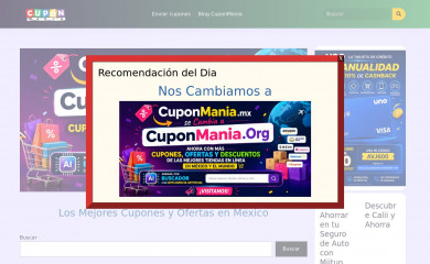 cuponmania.mx screenshot