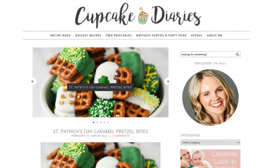 cupcakediariesblog.com screenshot
