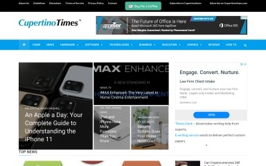 cupertinotimes.com screenshot