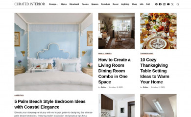 curatedinterior.com screenshot