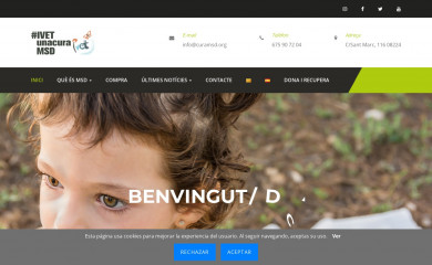 curamsd.org screenshot