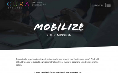 curastrategies.com screenshot