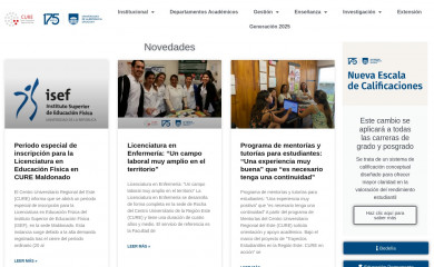 cure.edu.uy screenshot