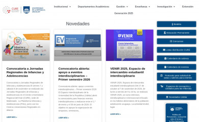 cure.edu.uy screenshot