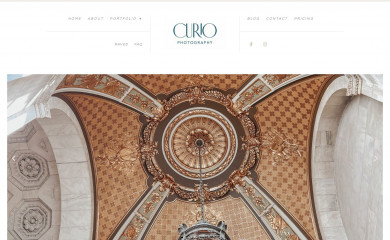 curiophotography.com screenshot