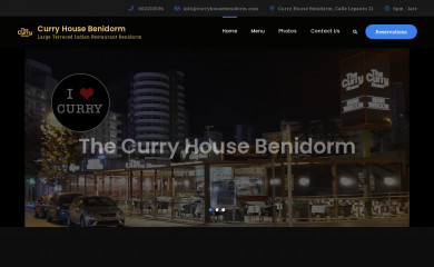 curryhousebenidorm.com screenshot