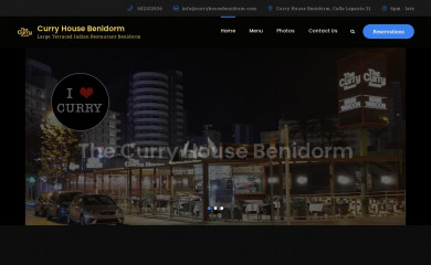 curryhousebenidorm.com screenshot