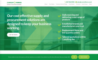 currentforce.co.uk screenshot