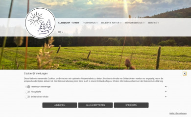cursdorf.com screenshot