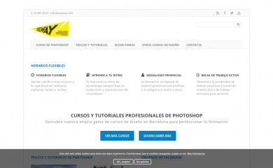 cursosphotoshopbarcelona.com screenshot