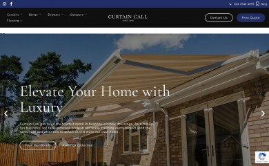 curtaincalluk.com screenshot